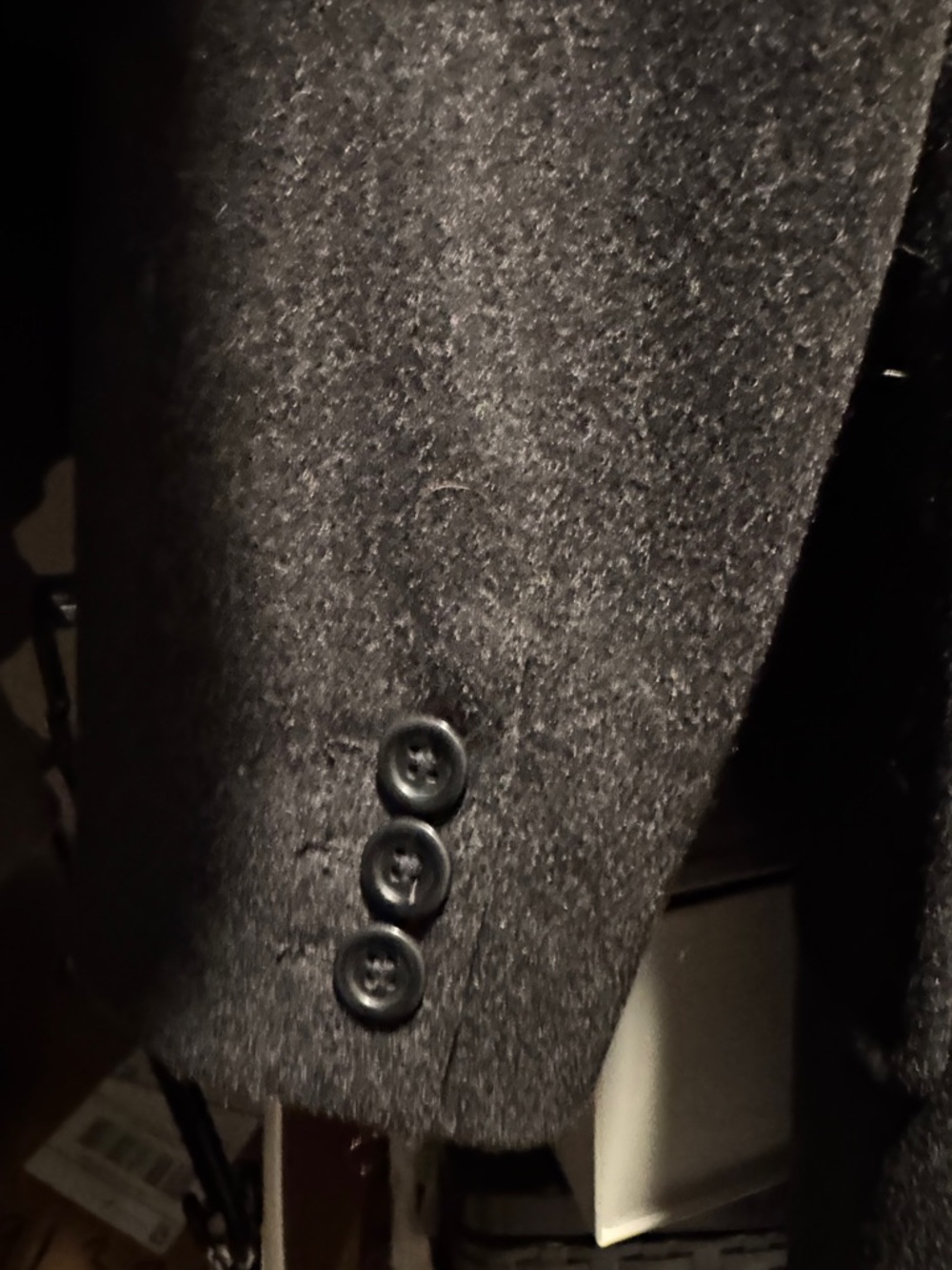J. Crew Charcoal Wool Blend Pea Coat - Picture 10 of 11